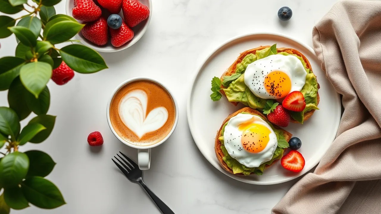 Brunch plate at ÖRE Kitchen & Coffee