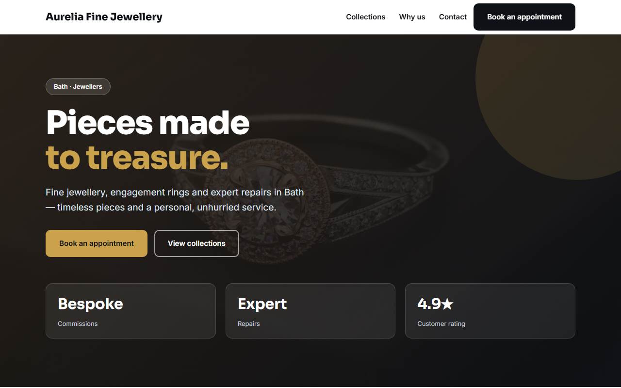 Jewellers — Bold demo