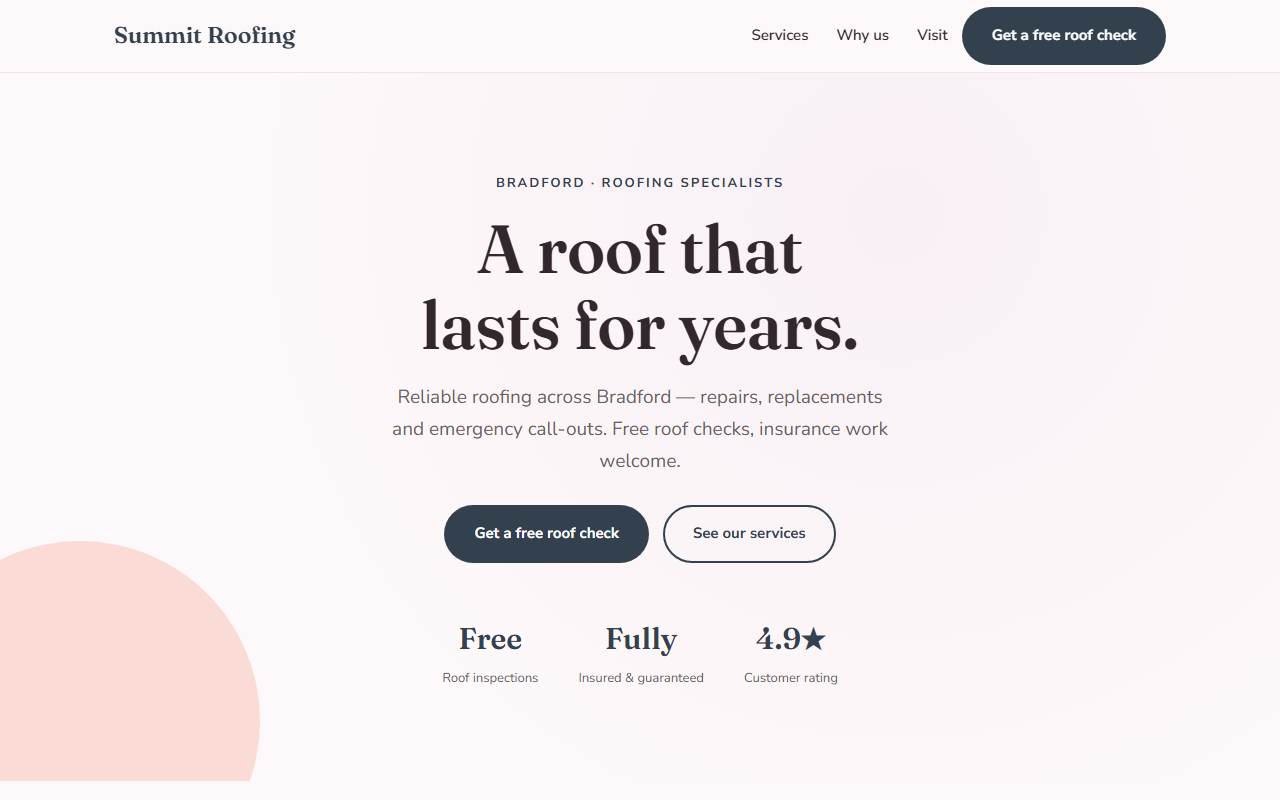 Roofing — Soft demo