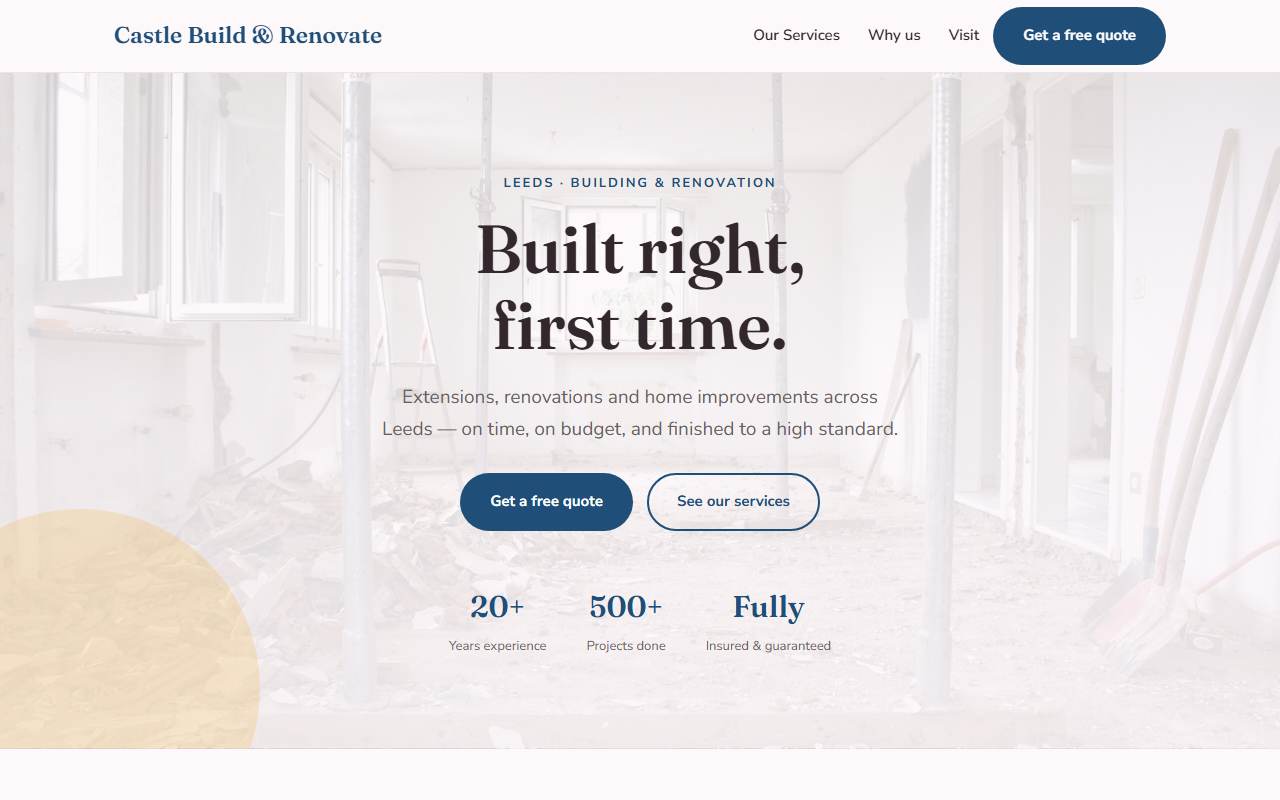 Builders & Trades — Soft demo